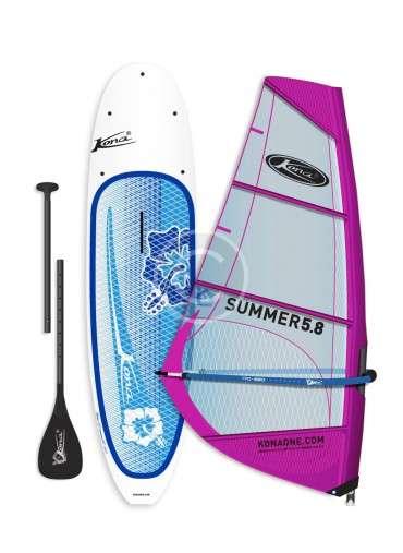 Purple Windsurfing Sail