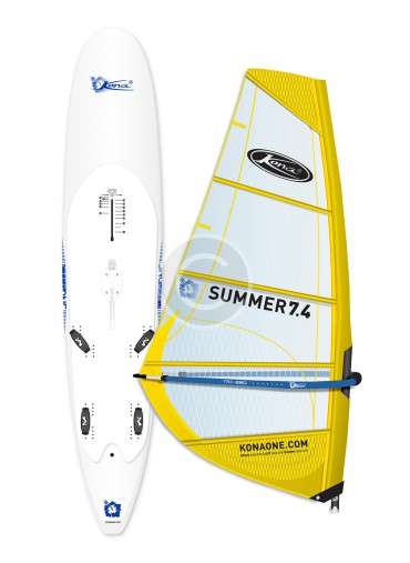 Yellow Windsurfing Sail