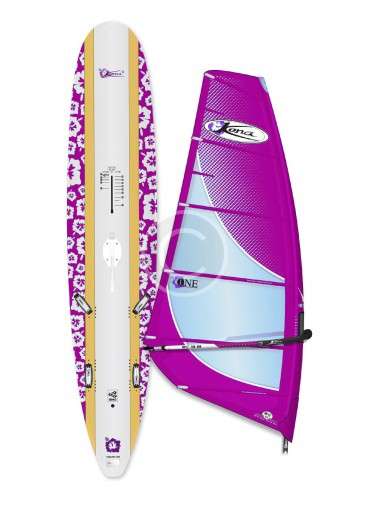 Purple Windsurfing Board