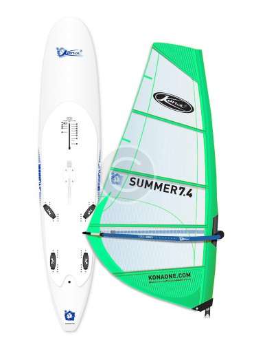 Green Windsurfing Sail