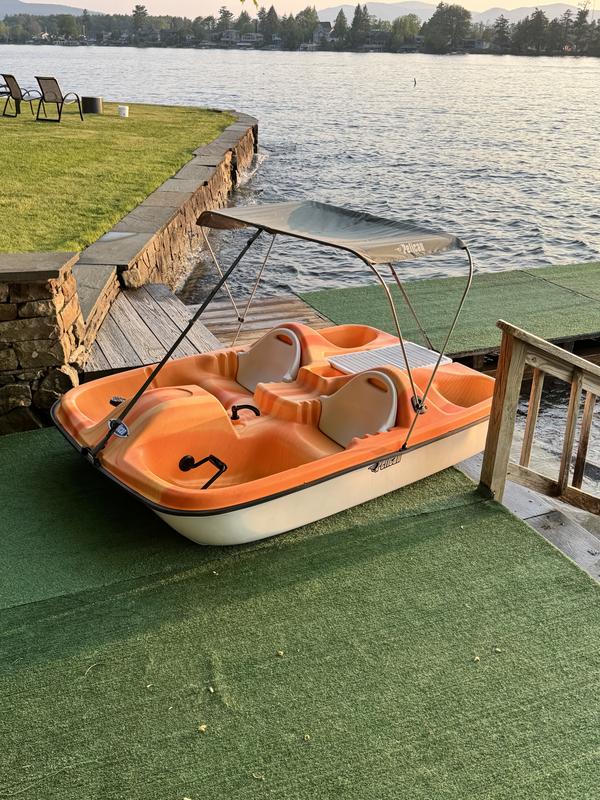 Pelican pedal boat Monaco DLX white/orange - Image 2