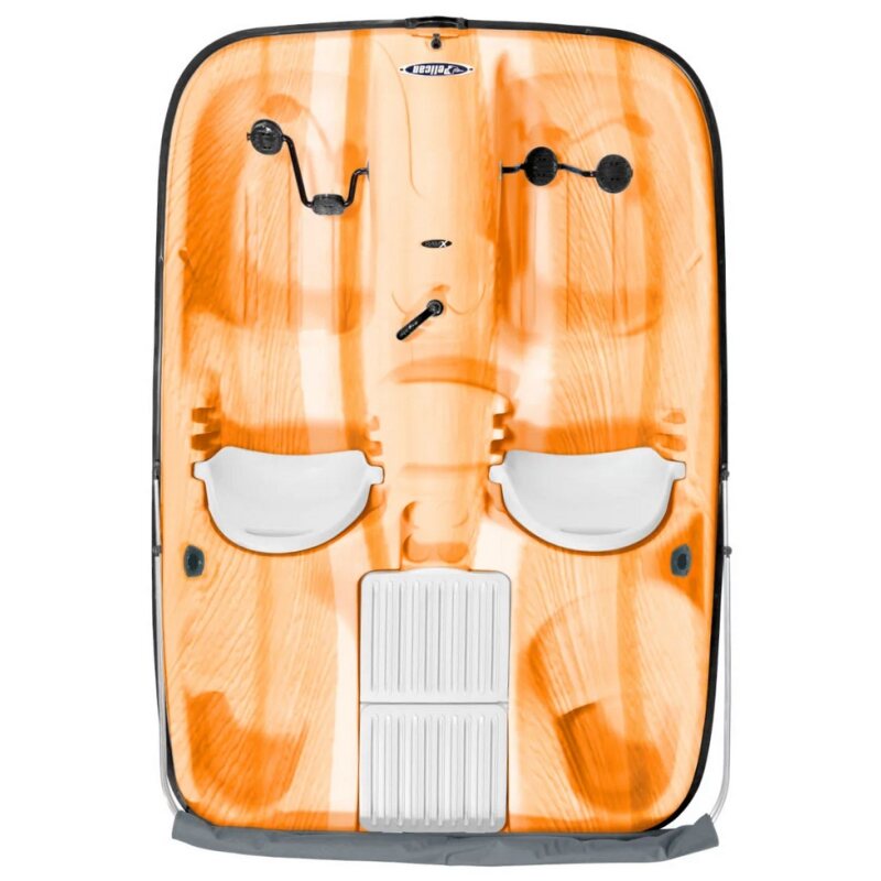 Pelican pedal boat Monaco DLX white/orange - Image 3