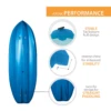 Lifetime Youth Wave Kayak with Paddle Package - Image 18