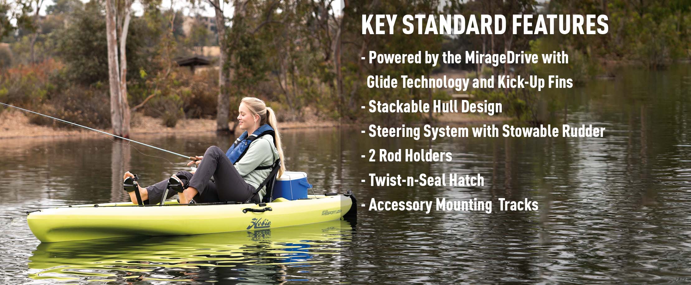 Hobie Mirage Passport 10.5 R Fishing Kayak - Image 5