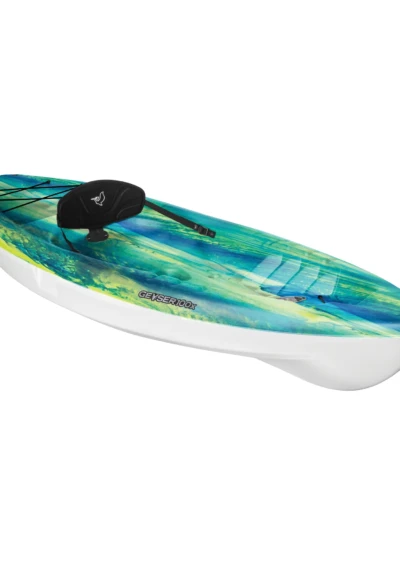 Pelican - Geyser 100X - Sit on Top Recreational Kayak with Paddle - 10 ft