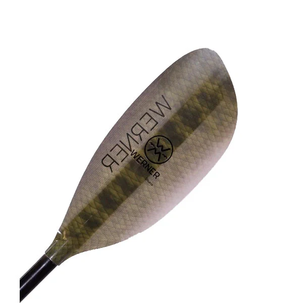 Werner Shuna Hooked 2-Piece Straight Shaft Fishing Kayak Paddle - Image 2