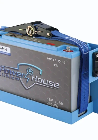 PowerHouse Lithium 16V 30Ah Deep Cycle Battery Kit