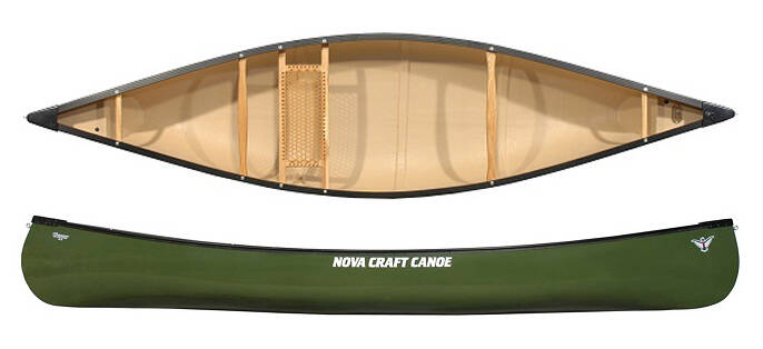 Nova Craft Trapper 12' Solo Canoe